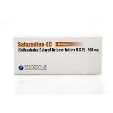 SALAZOSIN 500MG 10 ENTERIC F.C. TAB