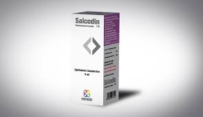 SALCODIN 10MG/ML EYE DROPS (SUSP.) 5 ML