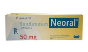 SANDIMMUN NEORAL 100 MG  50 S.G.CAPS