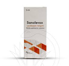 SANOLEVOX 1.5% EYE DROPS 5 ML