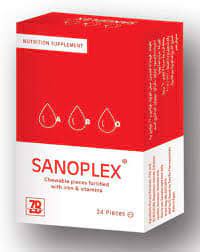 SANOPLEX 24 CHEWABLE TABS