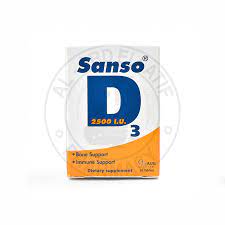 SANSO D3 2500 I.U. 28 TABS