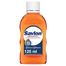 SAVLON ANTISEPTIC SOLUTION 125 ML