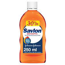 SAVLON ANTISEPTIC SOLUTION 250 ML