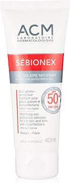 SEBIONEX MATTIFYING GEL SPF 50 - 40 ML