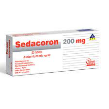 SEDACORON 200MG 20 TAB