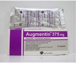 AUGMENTIN 375 MG 10 TABS