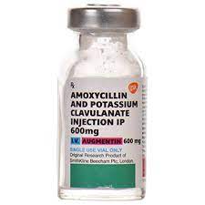 AUGMENTIN 600 MG VIAL FOR I.V. INF