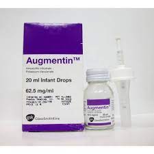 AUGMENTIN 62.5MG/ML INFANT DROPS 20 ML