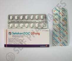 SELOKENZOC 25 MG 28 PROLONGED R.TABS