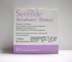 SERETIDE DISKUS 100/50MCG 60 DOSES