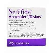 SERETIDE DISKUS 500/50MCG 60 DOSES