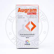 AUGRAM 642.9 MG/5ML PD. FOR ORAL SUSP. 60 ML