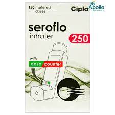 SEROFLO 250/25 MCG INHALER 120 DOSES