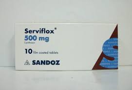 SERVIFLOX 500MG 10 F.C.TAB