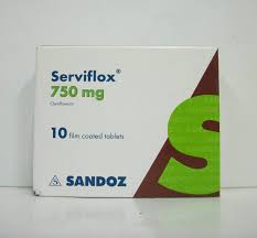 SERVIFLOX 750 MG 10 F.C. TAB