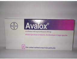 AVALOX 400MG 5 F.C. TAB