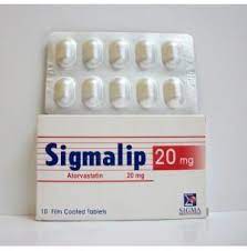 SIGMALIP 20 MG 10 F.C.TAB