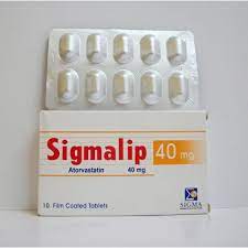 SIGMALIP 40MG 10 F.C.TAB