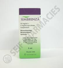 SIMBRINZA 2/10MG/ML EYE DROPS 5 ML