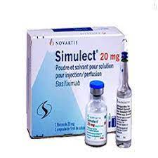 SIMULECT 20 MG PD. FOR I.V. INF. VIAL