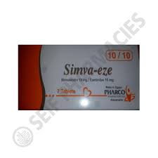 SIMVA-EZE 10/10 MG 7 TAB