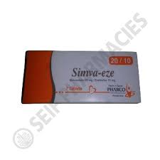 SIMVA-EZE 20/10MG 7 TAB