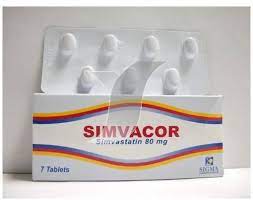 SIMVACOR 80MG 7 F.C.TAB