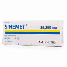 SINEMET 25/250 MG 20 TABS