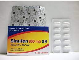 SINUFEN 800MG SR 20 F.C. TABS