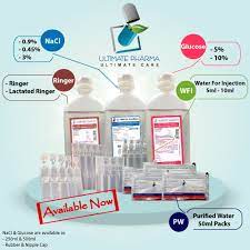 SODIUM CHLORIDE 0.45% (EL NASR) I.V INF. 500 ML (RUBBER CAP)