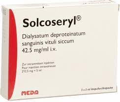 SOLCOSERYL 42.5MG/ML 5 AMPS