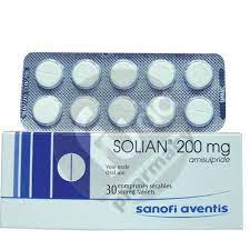 SOLIAN 200MG 30 SCORED TABLETS