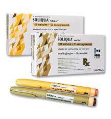 SOLIQUA 100 UNITS+33 MCG/ML 3 PREFILLED PENS 3 ML