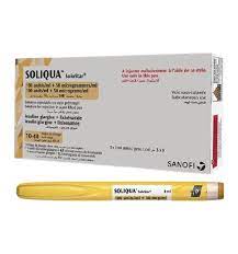 SOLIQUA 100 UNITS+50 MCG/ML 3 PREFILLED PENS 3 ML