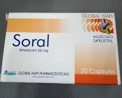 SORAL 20 MG 20 CAPS