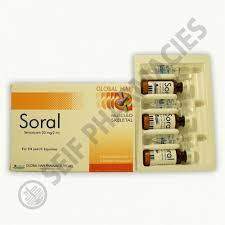 SORAL 20MG 3 VIAL I.M./I.V