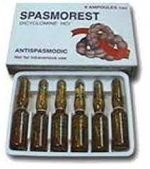 SPASMOREST 10 MG/ML 6 I.M. AMP