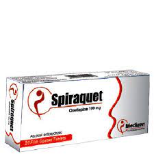 SPIRAQUET 100 MG 20 F.C.TABS