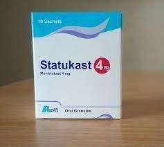 STATUKAST 4MG ORAL GRANULES 10 SACHETS