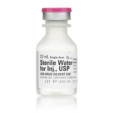 STERILE WATER FOR INJECTION USP 20