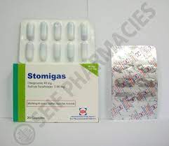 STOMIGAS 40/1100 MG 20 CAPS