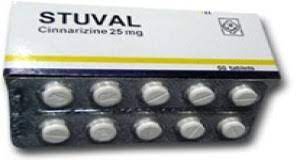 STUVAL 25MG 50 TAB