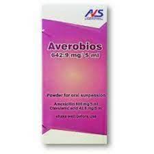 AVEROBIOS 642.9 MG/5 ML 75ML SUSP