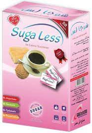 SUGA LESS 1 GM*50 SACHETS