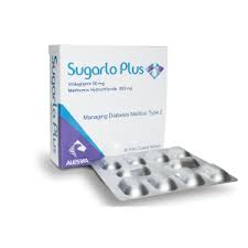 SUGARLO PLUS 50/850MG 30 F.C. TABS