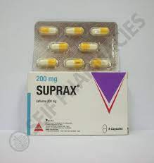 SUPRAX 200 MG 8 CAPS