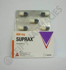 SUPRAX 400 MG 5 CAPS