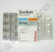 SUVIKAN 20MG 14 F.C. TAB