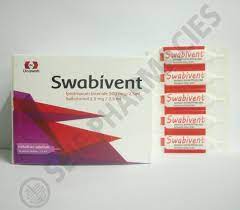 SWABIVENT NEBULIZER SOLN. 20 AMP. 2.5ML